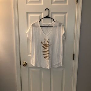 Lilly Pulitzer pineapple top